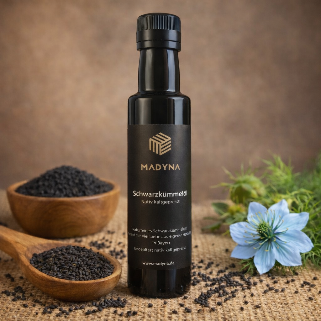 Schwarzkümmelöl 250 ml-kaltgepresst & ungefiltert